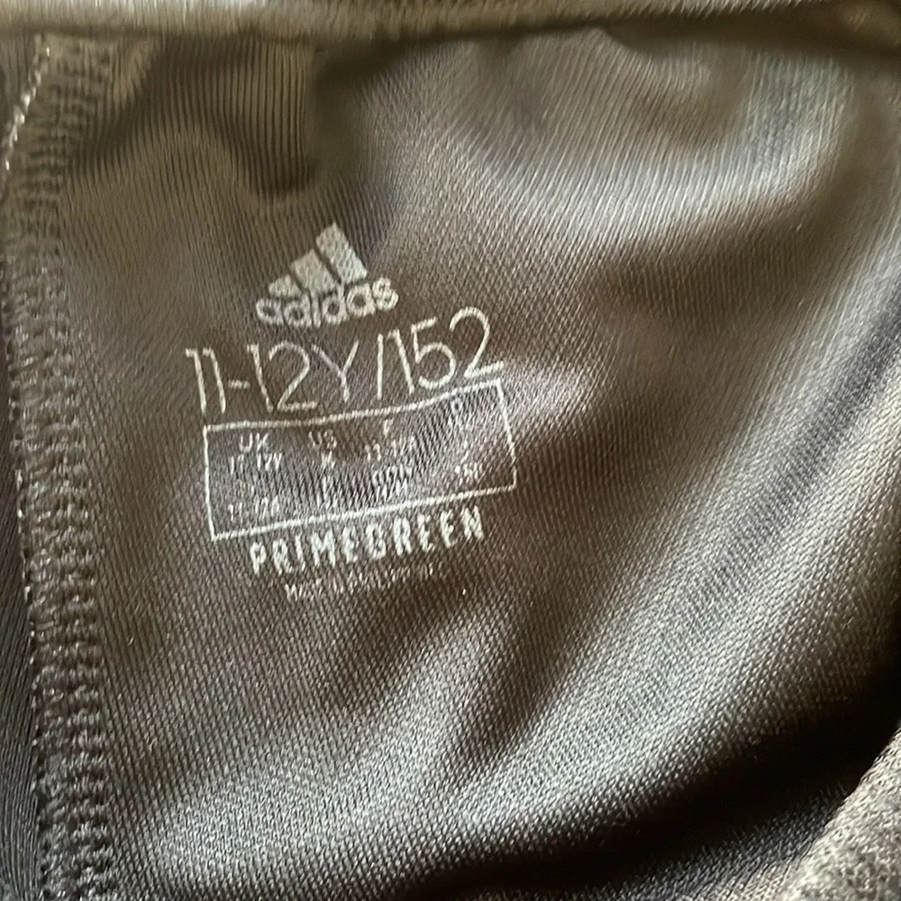 Adidas Boys Size 11-12 Year Old Black Jogger Pants - Picture 4 of 6